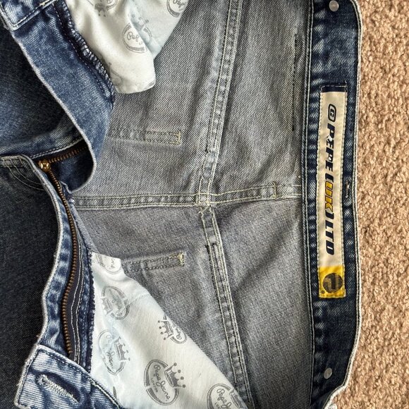 Pepe Wide Leg Baggy Jeans 32x31 - Picture 8 of 8